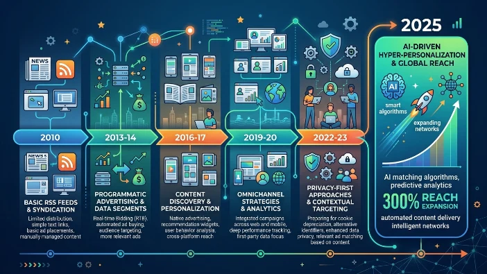 Evolution of Publisher Networks
