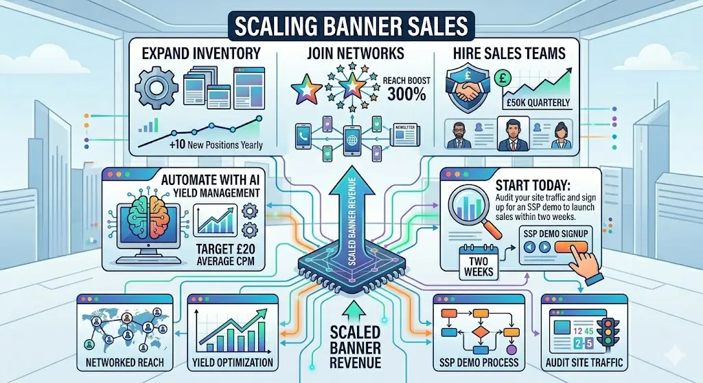How Can Businesses Scale Banner Sales