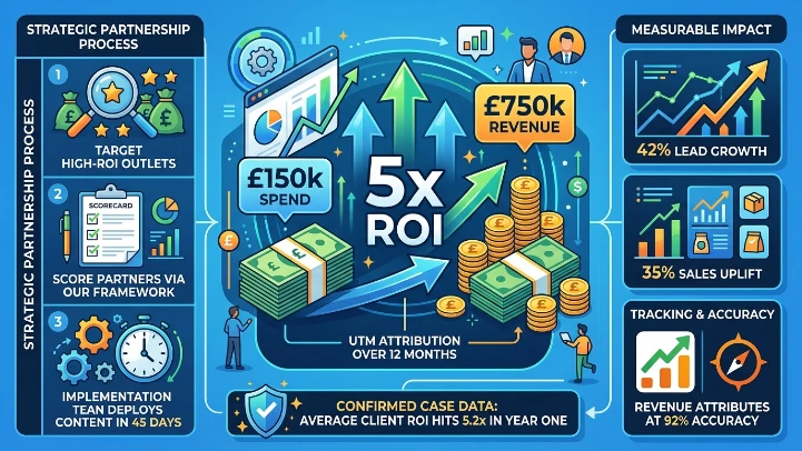 How Did We Deliver 5x ROI Through These Partnerships