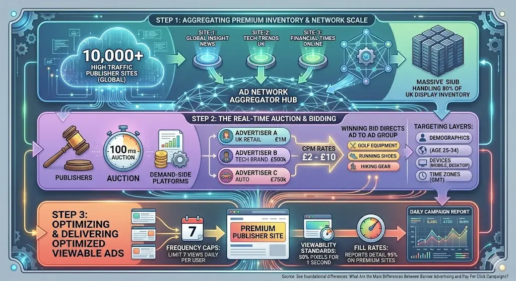 How Do Ad Networks Facilitate Banner Promotion on High Traffic Sites