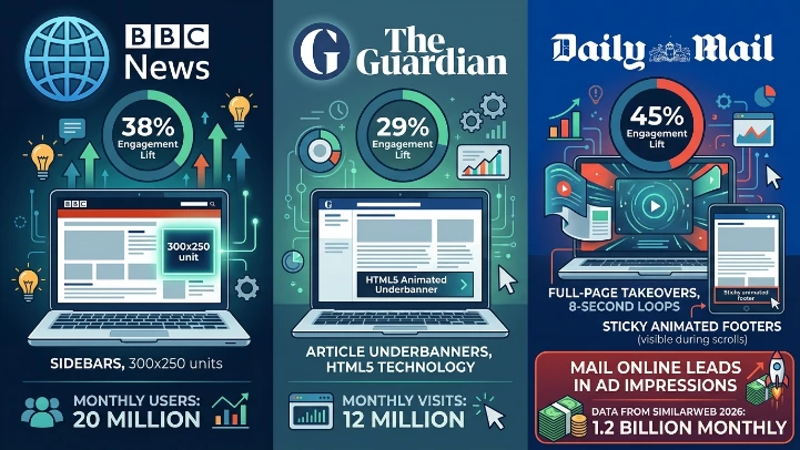 How Do Animated Ads Perform on Specific UK News Platforms