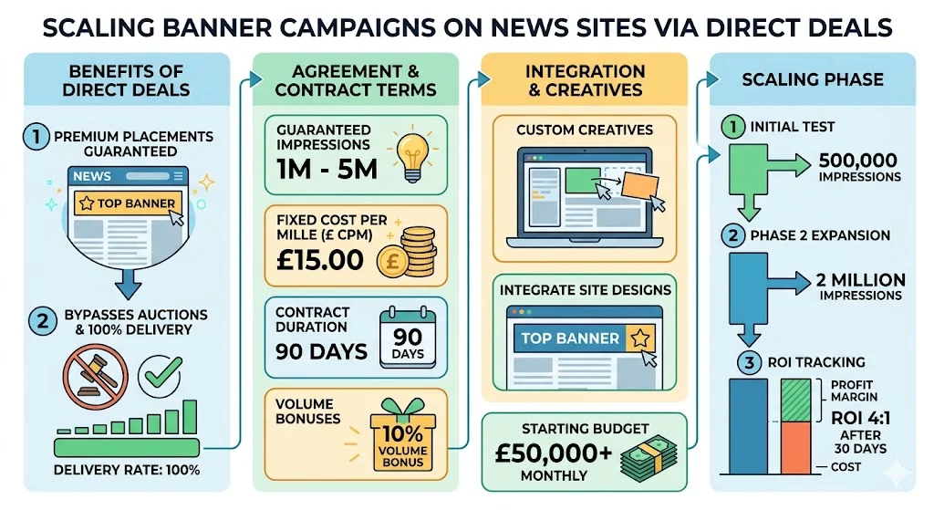 How Do Direct Deals Scale Banner Campaigns on News Sites