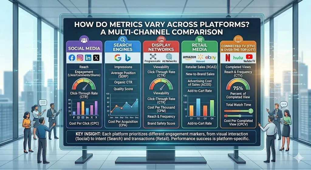How Do Metrics Vary Across Platforms
