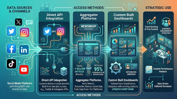 How Do News Websites Access Social Data for Strategy