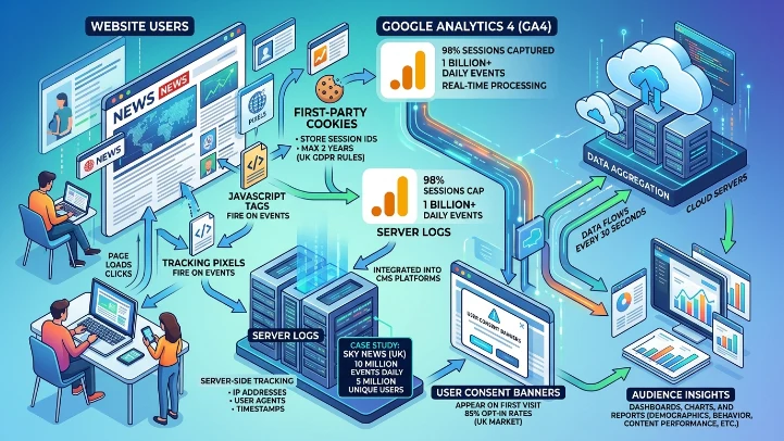 How Do News Websites Collect Data-Driven Audience Insights