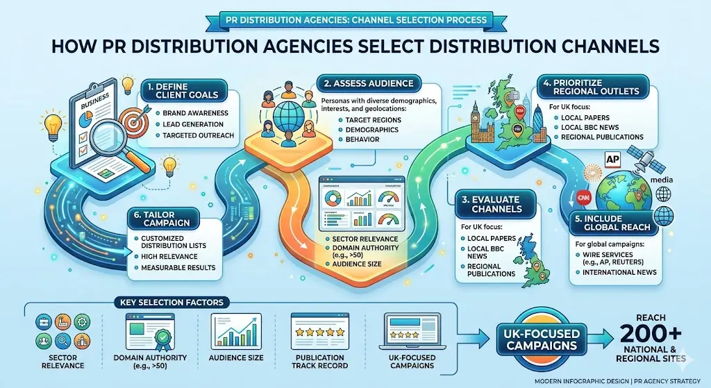 How Do PR Distribution Agencies Select Distribution Channels