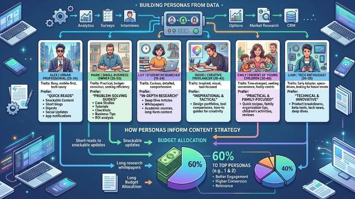 How Do Personas Guide Content Creation?