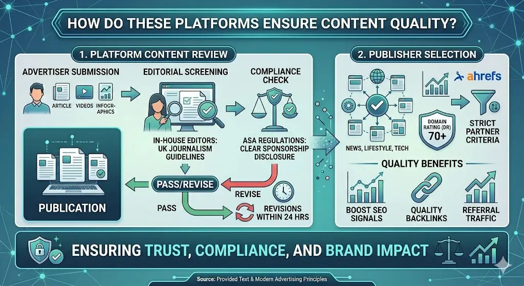 How Do These Platforms Ensure Content Quality