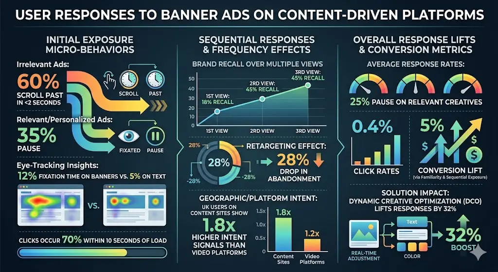 How Do Users Respond to Banner Ads on These Platforms 1