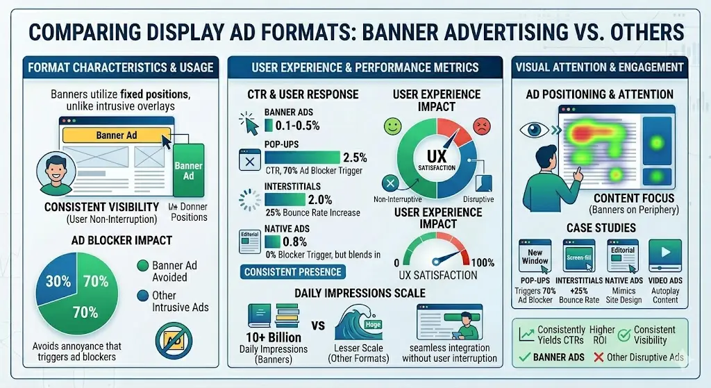 How Does Banner Advertising Differ from Other Display Formats