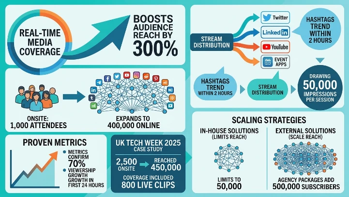 How Does Real-Time Media Coverage Enhance Attendee Retention