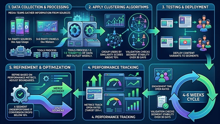 How Does the Audience Segmentation Process Work in Media?