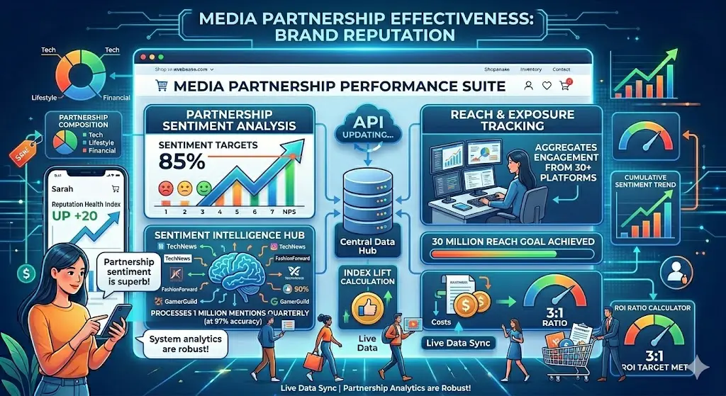 How Measure Effectiveness of Media Partnerships on Brand Reputation