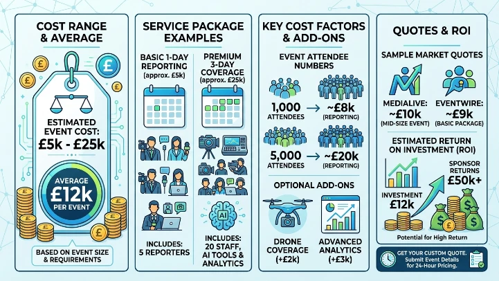 How Much Do Live Media Reporting Services Cost in the UK