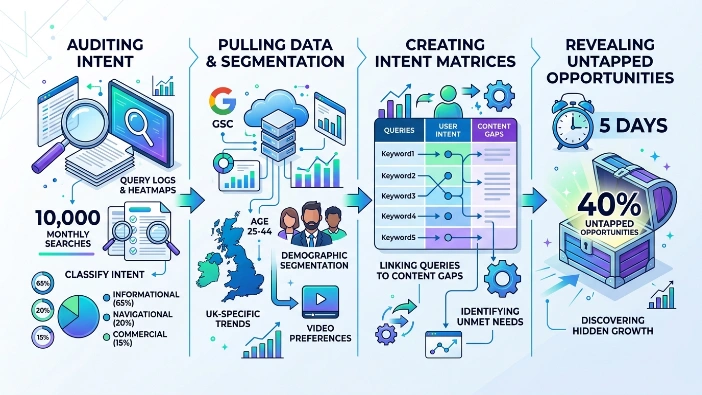 How do you start mapping audience intent