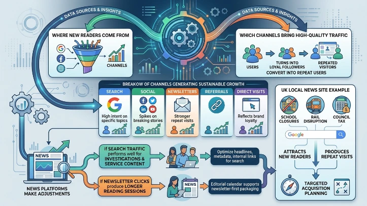 How does audience data improve audience acquisition