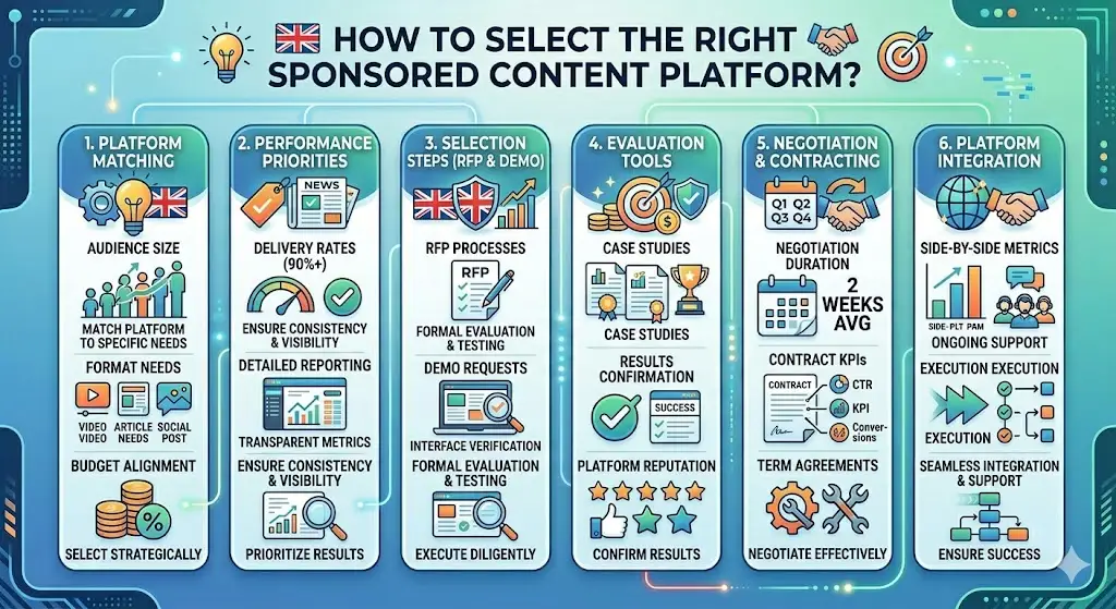 How to Select the Right Sponsored Content Platform