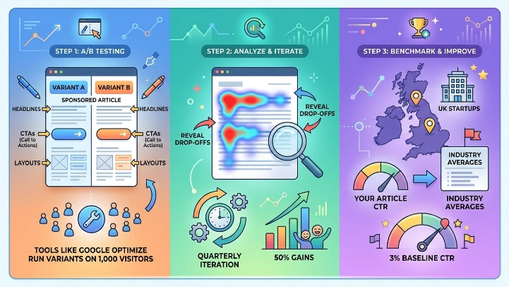 How to Test and Optimize Sponsored Articles