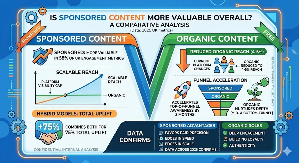 Is sponsored content more valuable overall
