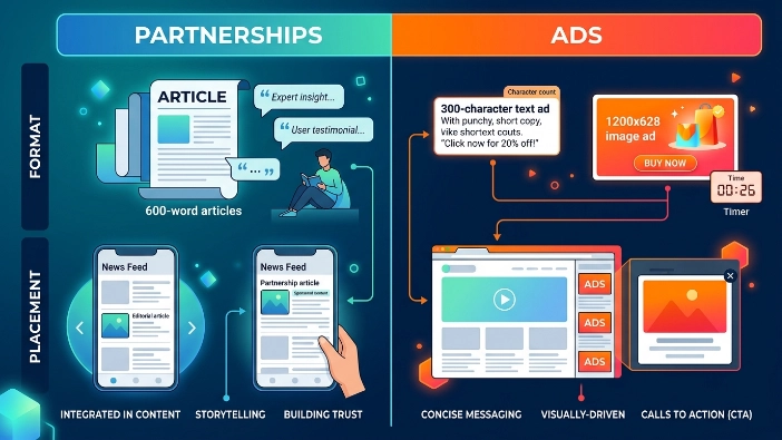 Key Differences in Format and Placement
