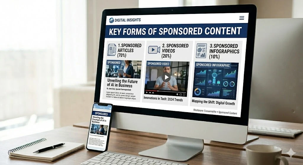 Key Forms of Sponsored Content