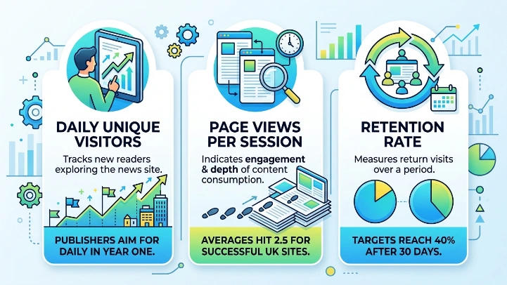 Key Metrics in News Audience Growth