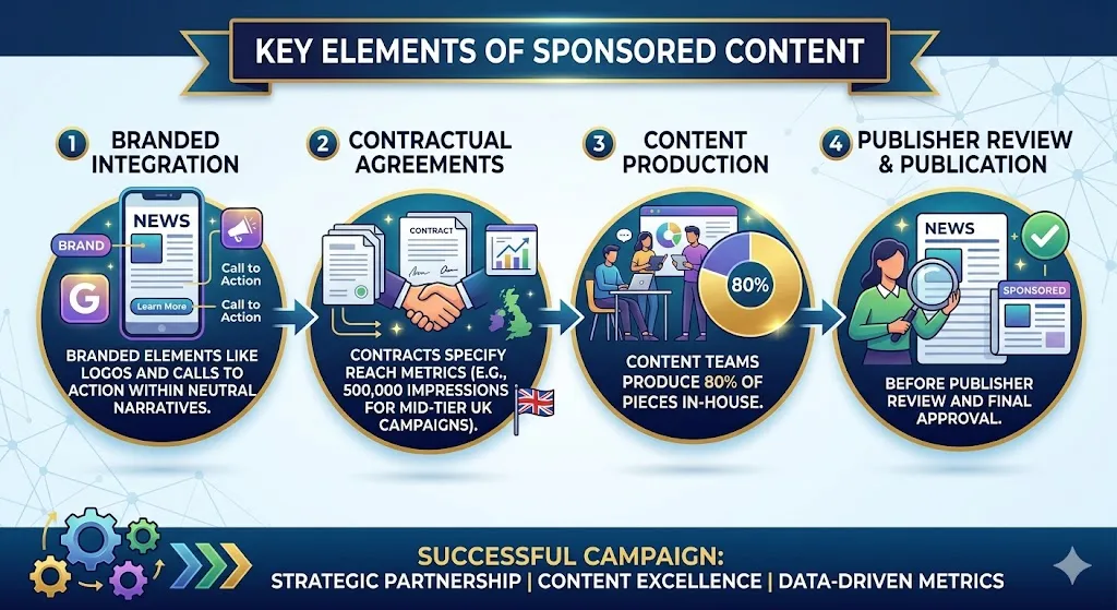 Key elements of sponsored content