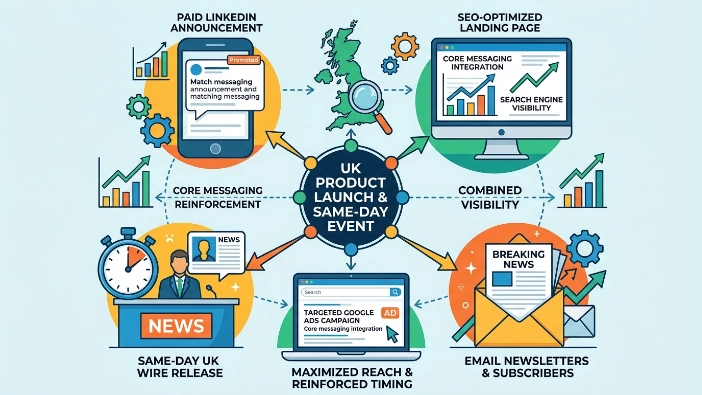 Using paid and organic channels together