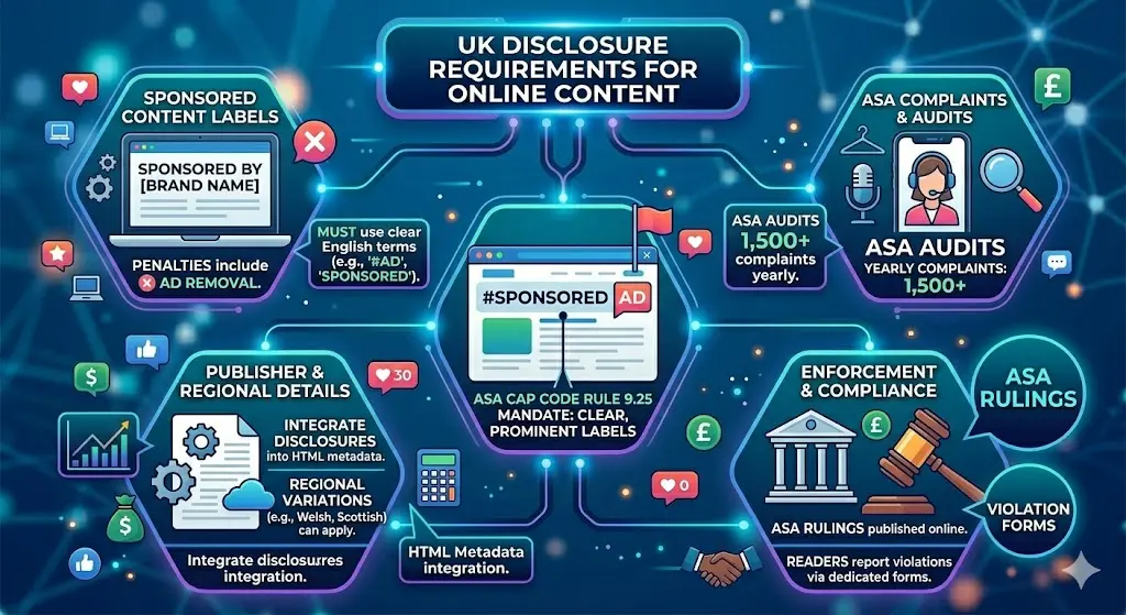 What Disclosure Requirements Exist in the United Kingdom for Online Content