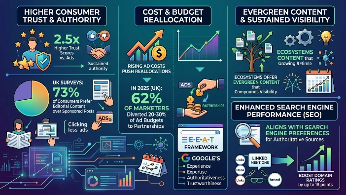 What Drives the Shift to Media Partnership Ecosystems