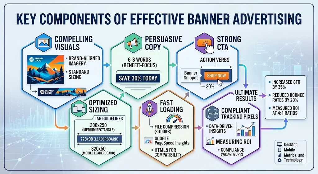 What Key Components Make Up Effective Banner Advertising