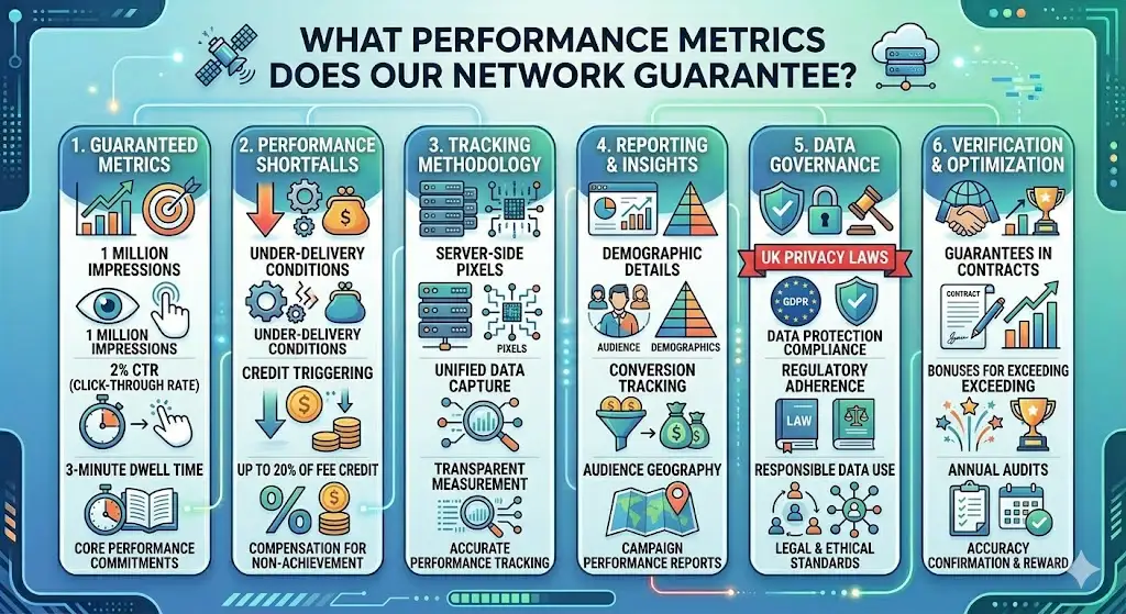 What Performance Metrics Does Our Network Guarantee?