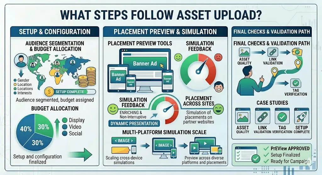What Steps Follow Asset Upload