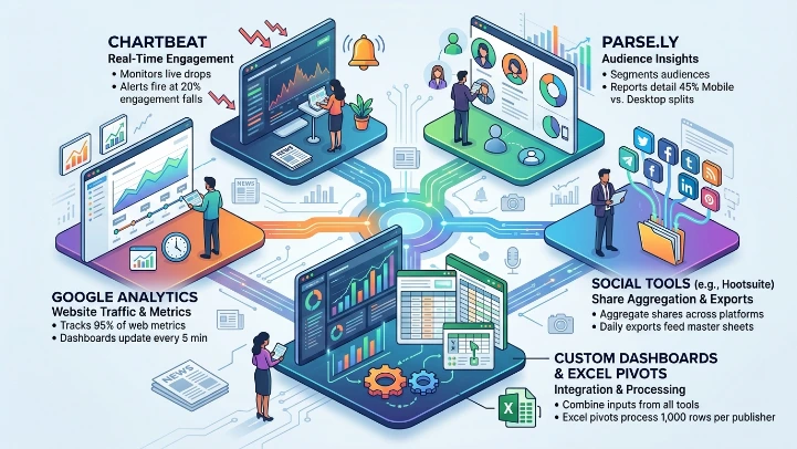 What Tools Support Content Performance Analysis in News Media