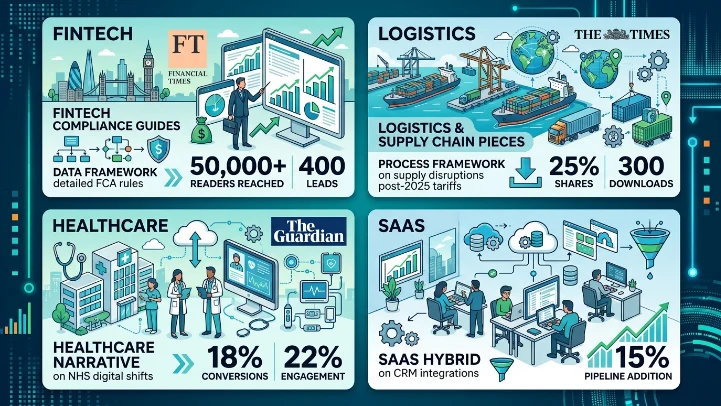 What use cases show frameworks in action on UK platforms?