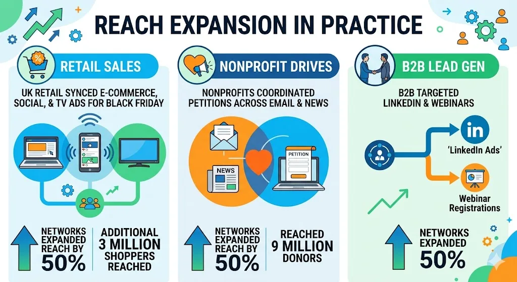 What use cases show reach expansion in practice