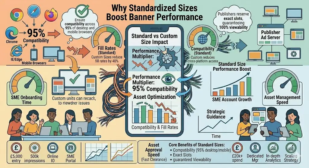 Why Do Standardized Sizes Boost Banner Performance