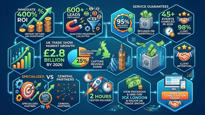 Why hire a specialised UK trade show media partner now