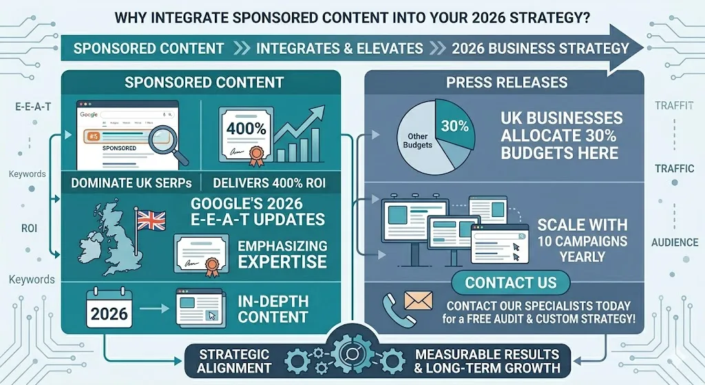 Why integrate sponsored content into your 2026 strategy
