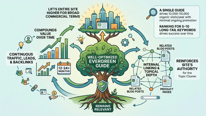 Why is evergreen content important for SEO