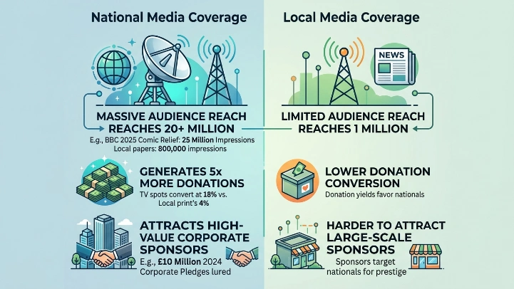 Why prioritise national over local media coverage