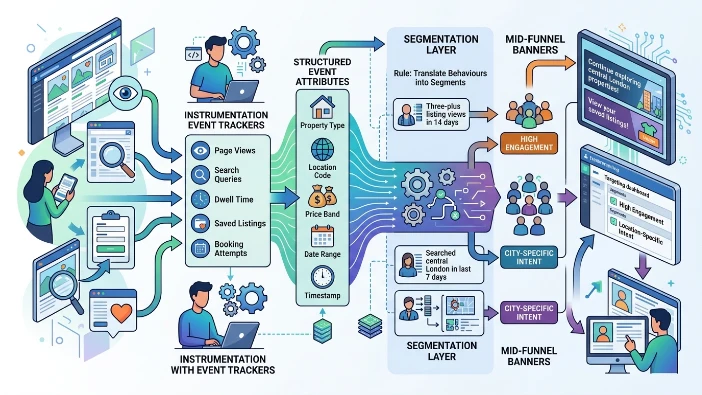 How do developers capture the right audience signals for mid-funnel targeting?