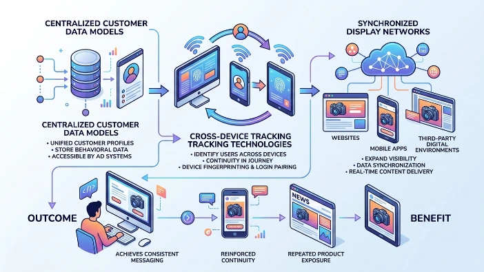 How do e-commerce banner systems integrate across digital platforms?