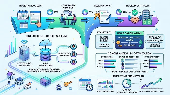 How do you measure return on ad spend for mid-funnel campaigns