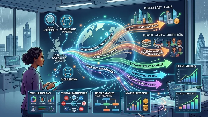 The Rise of International Traffic in Local UK Journalism