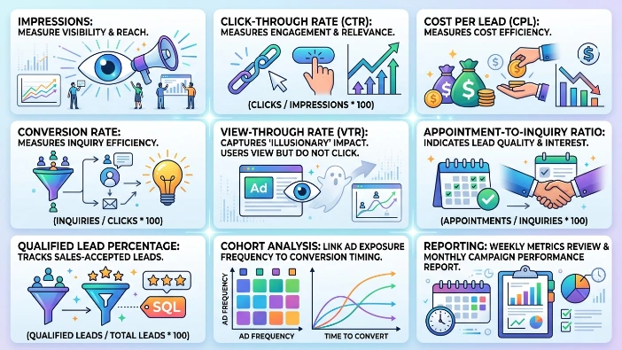 What analytics and KPIs should firms track