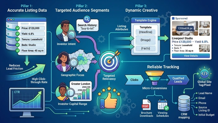 What components make listing-based ads effective