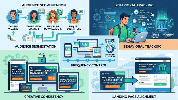 What components make retargeting banner campaigns effective