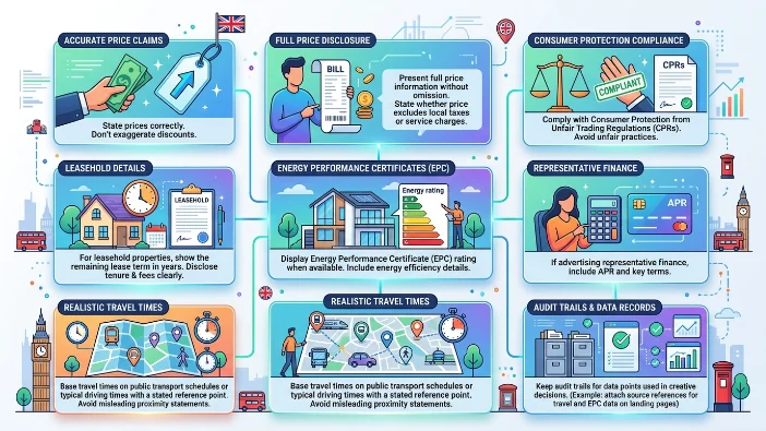 What legal and compliance elements must marketers follow in the UK