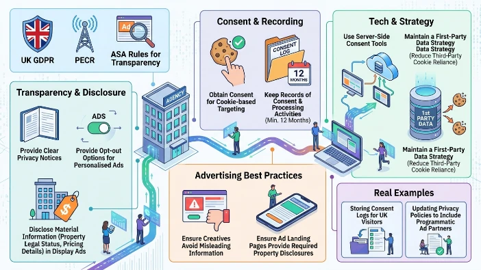 What legal and privacy requirements apply in the UK